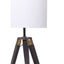 Hamilton Interiors Lighting Malvern Tripod Table Lamp With Black Base House of Isabella UK