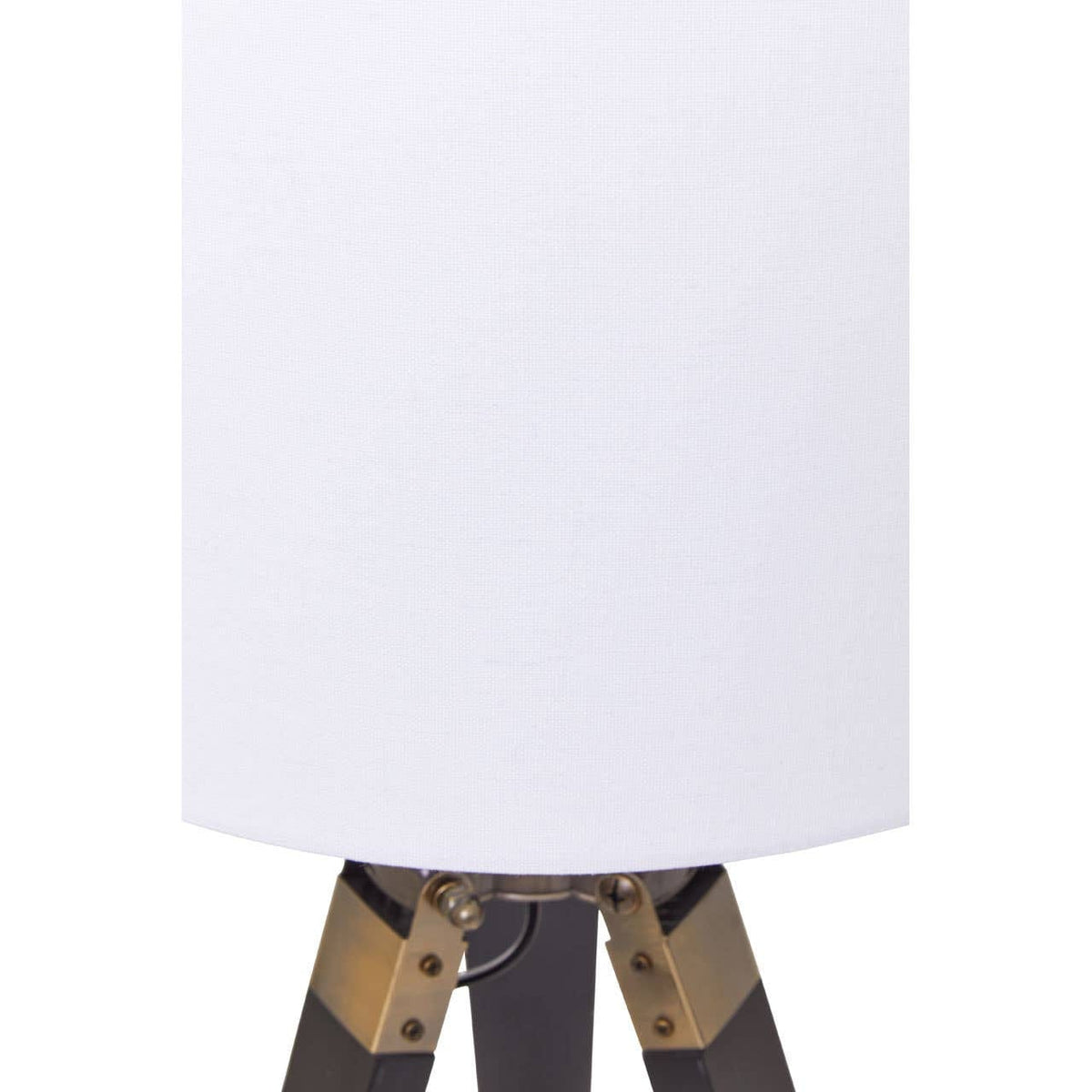 Hamilton Interiors Lighting Malvern Tripod Table Lamp With Black Base House of Isabella UK