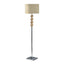 Hamilton Interiors Lighting Mistro Cream Suede Effect Shade Floor Lamp. House of Isabella UK