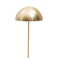 Hamilton Interiors Lighting Murdoch Floor Lamp in Brushed Brass and Marble Base House of Isabella UK
