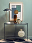 Hamilton Interiors Lighting Newton Black Metal Shade Table Lamp House of Isabella UK