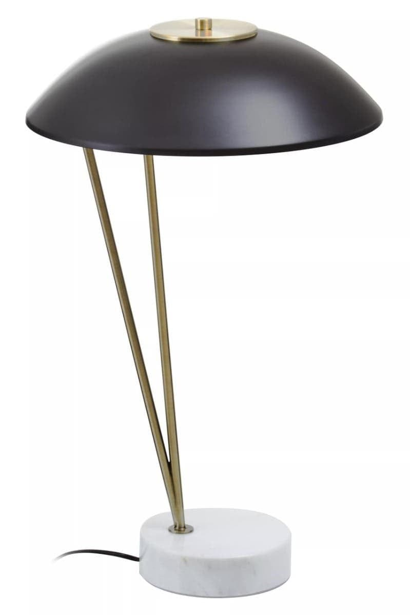 Hamilton Interiors Lighting Newton Black Metal Shade Table Lamp House of Isabella UK