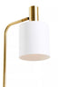 Hamilton Interiors Lighting Newton White Marble and Gold Floor Lamp House of Isabella UK