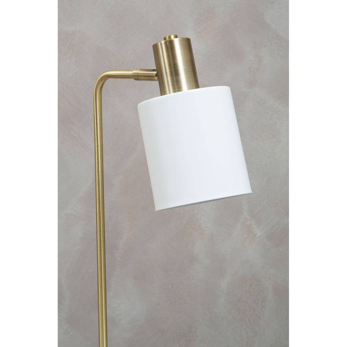 Hamilton Interiors Lighting Newton White Shade Desk Lamp House of Isabella UK