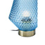 Hamilton Interiors Lighting Noble Blue Glass Table Lamp House of Isabella UK