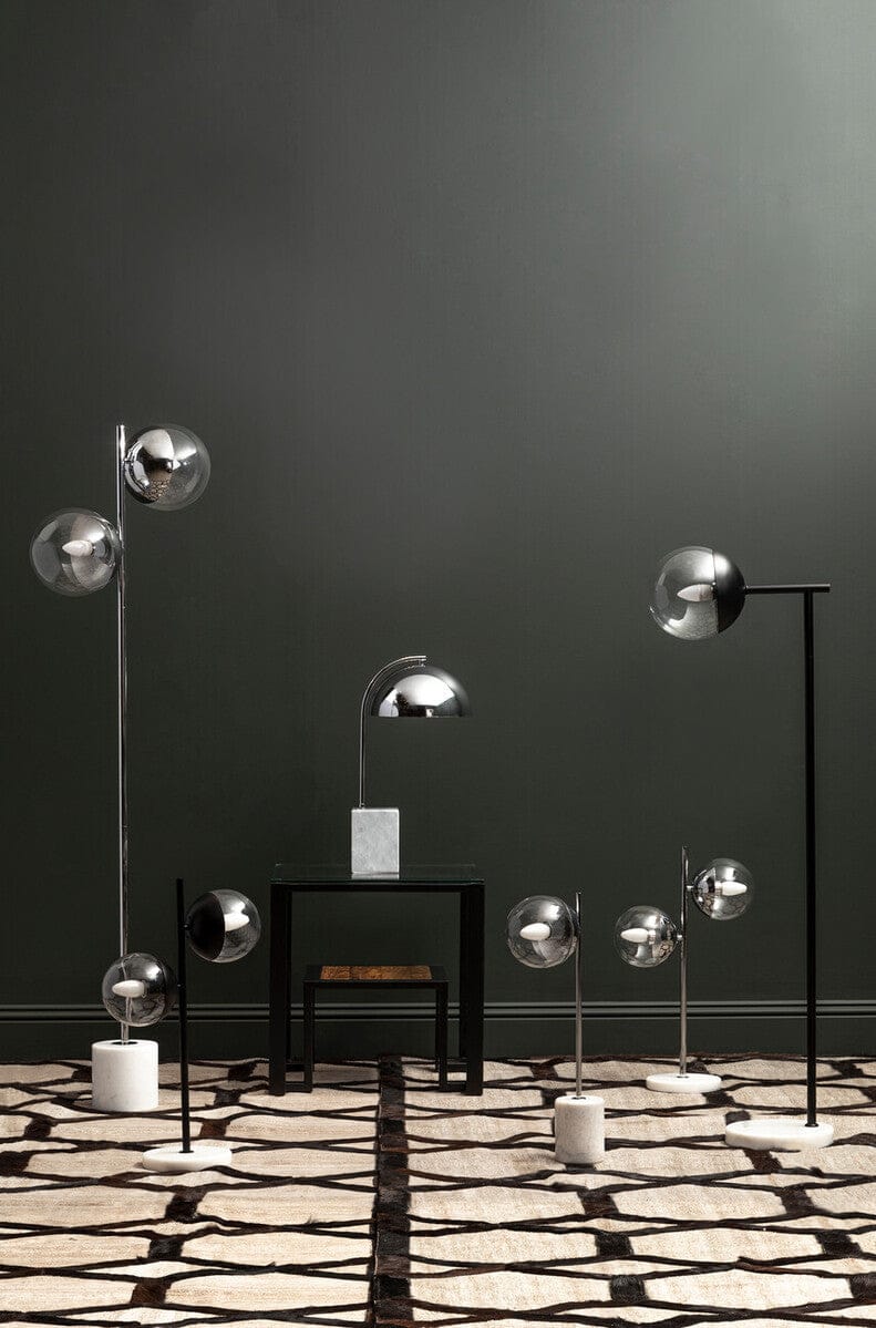 Hamilton Interiors Lighting Revive Black Finish Floor Lamp House of Isabella UK