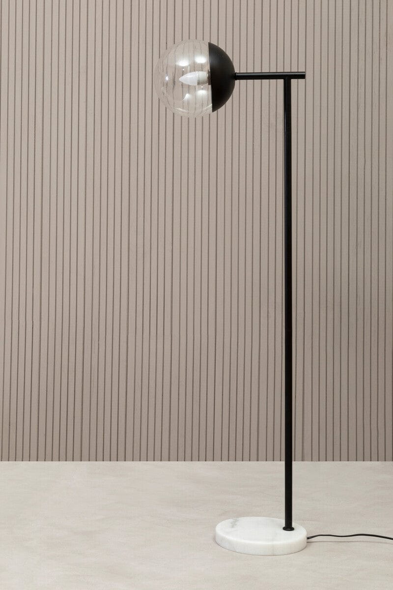Hamilton Interiors Lighting Revive Black Finish Floor Lamp House of Isabella UK