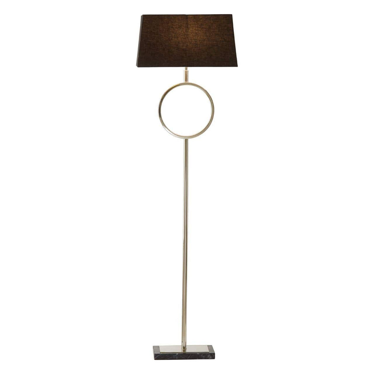 Hamilton Interiors Lighting Skye Floor Lamp with Stone Base House of Isabella UK