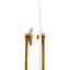 Hamilton Interiors Lighting Waldorf White Marble And Gold Finish Table Lamp House of Isabella UK