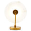 Hamilton Interiors Lighting Waldorf White Marble And Gold Finish Table Lamp House of Isabella UK