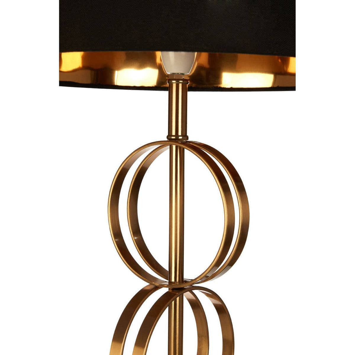 Hamilton Interiors Lighting Zeta Table Lamp with EU plug House of Isabella UK