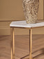 Hamilton Interiors Living Akola Gold Textured Small Metal Vase House of Isabella UK