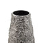 Hamilton Interiors Living Akola Small Silver Textured Metal Vase House of Isabella UK