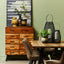 Hamilton Interiors Living Arlo Large Wooden Ombre Vase House of Isabella UK
