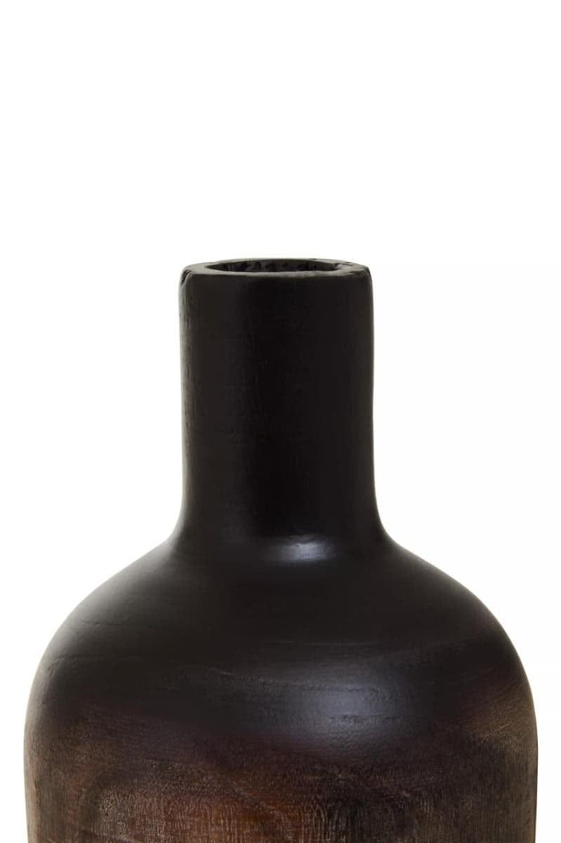 Hamilton Interiors Living Arlo Large Wooden Ombre Vase House of Isabella UK