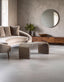 Hamilton Interiors Living Bambusa Bamboo Inlay Curved Coffee Table House of Isabella UK
