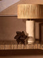 Hamilton Interiors Living Bambusa Bamboo Inlay Curved Console Table House of Isabella UK
