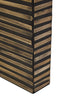 Hamilton Interiors Living Bambusa Bamboo Inlay Curved Console Table House of Isabella UK