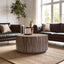 Hamilton Interiors Living Bambusa Bamboo Inlay Round Coffee Table House of Isabella UK