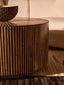 Hamilton Interiors Living Bambusa Bamboo Inlay Round Coffee Table House of Isabella UK