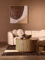 Hamilton Interiors Living Bambusa Bamboo Inlay Round Coffee Table House of Isabella UK