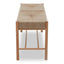 Hamilton Interiors Living Bandar Natural Rope and Beechwood Bench House of Isabella UK
