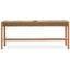 Hamilton Interiors Living Bandar Natural Rope and Beechwood Bench House of Isabella UK