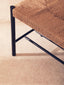 Hamilton Interiors Living Bandar Natural Rope and Black Wood Large Bench House of Isabella UK