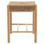 Hamilton Interiors Living Bandar Natural Rope Weave Small Bench House of Isabella UK