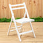 Hamilton Interiors Living Beauport White Wood Folding Chair House of Isabella UK