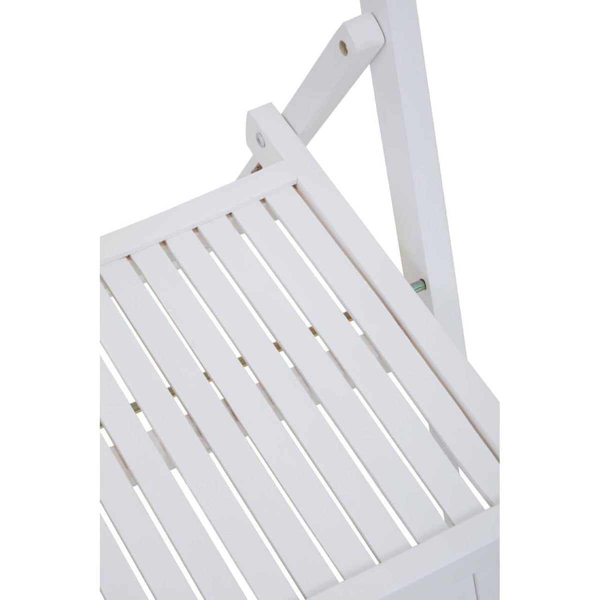 Hamilton Interiors Living Beauport White Wood Folding Chair House of Isabella UK