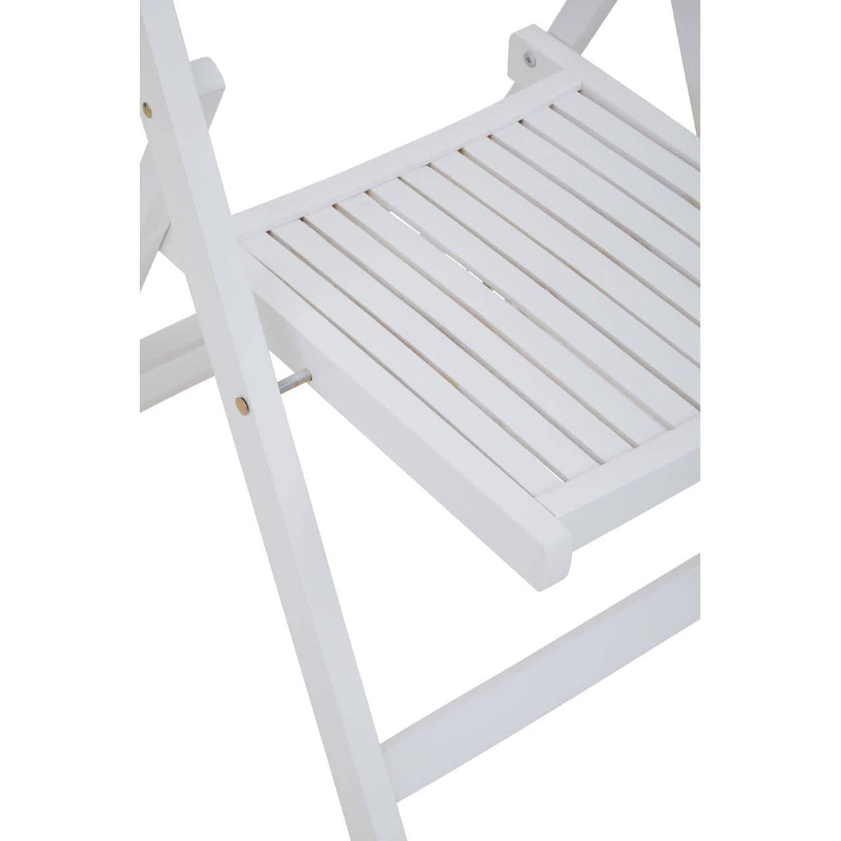 Hamilton Interiors Living Beauport White Wood Folding Chair House of Isabella UK