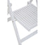 Hamilton Interiors Living Beauport White Wood Folding Chair House of Isabella UK