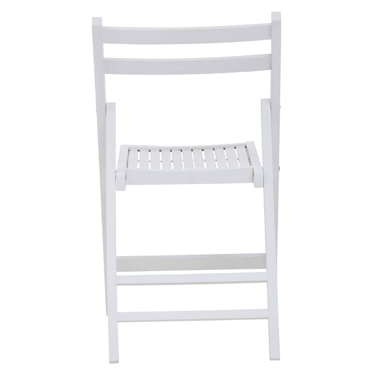 Hamilton Interiors Living Beauport White Wood Folding Chair House of Isabella UK