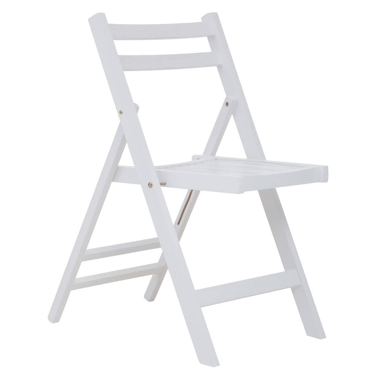 Hamilton Interiors Living Beauport White Wood Folding Chair House of Isabella UK