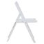 Hamilton Interiors Living Beauport White Wood Folding Chair House of Isabella UK