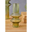 Hamilton Interiors Living Benka Small Green Glass Vase House of Isabella UK