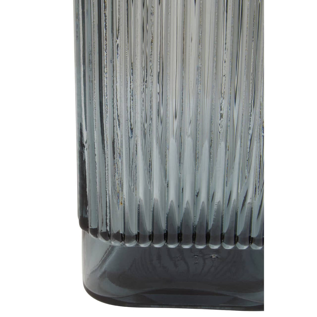 Hamilton Interiors Living Benka Small Grey Glass Vase House of Isabella UK