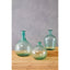 Hamilton Interiors Living Bexley Blue Small Bottle Neck Recycled Glass Vase House of Isabella UK