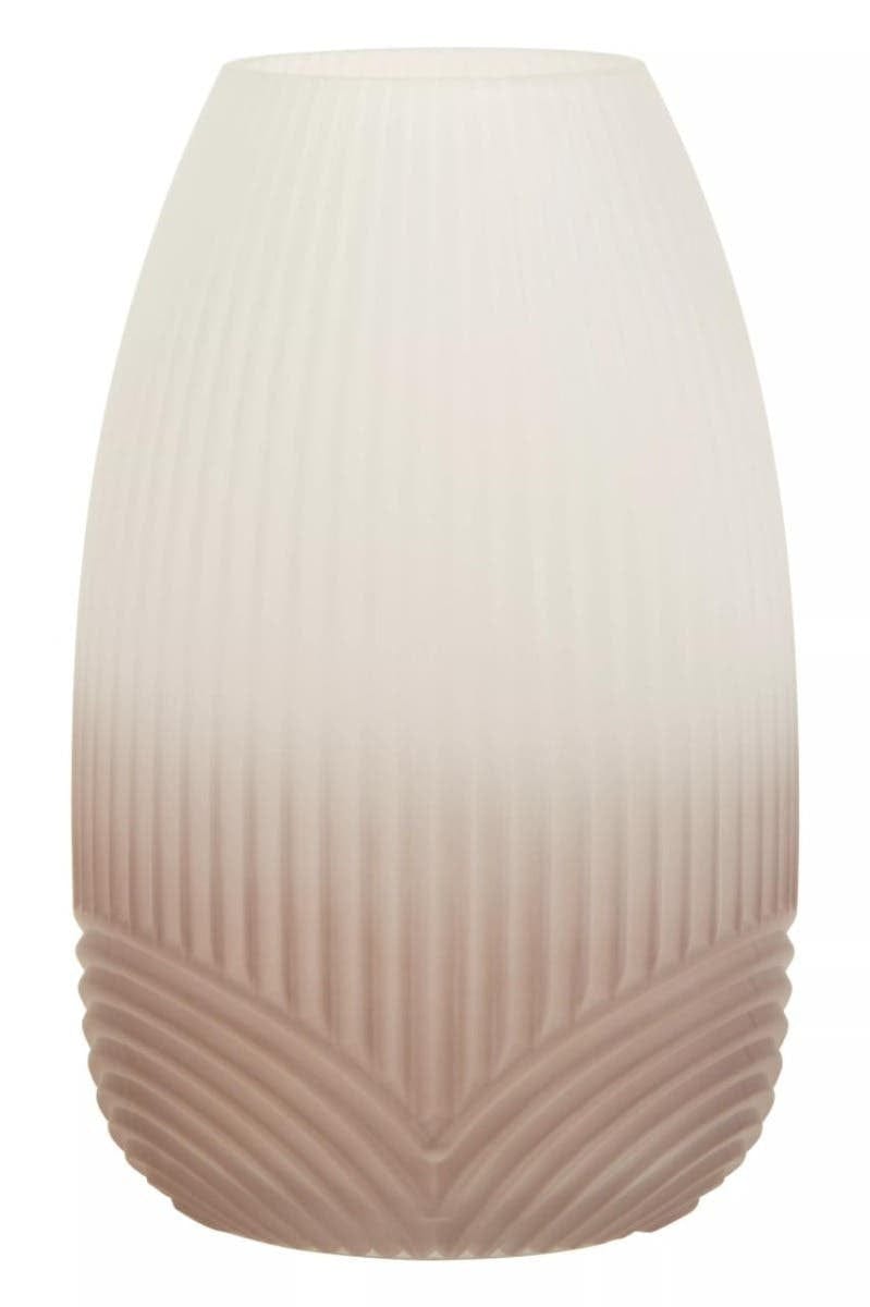 Hamilton Interiors Living Blyth Large Grey Glass Vase House of Isabella UK