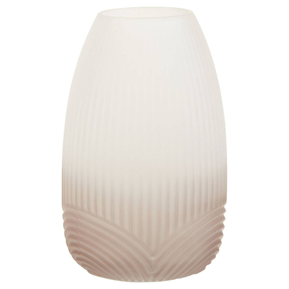 Hamilton Interiors Living Blyth Small Grey Glass Vase House of Isabella UK