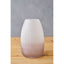 Hamilton Interiors Living Blyth Small Grey Glass Vase House of Isabella UK