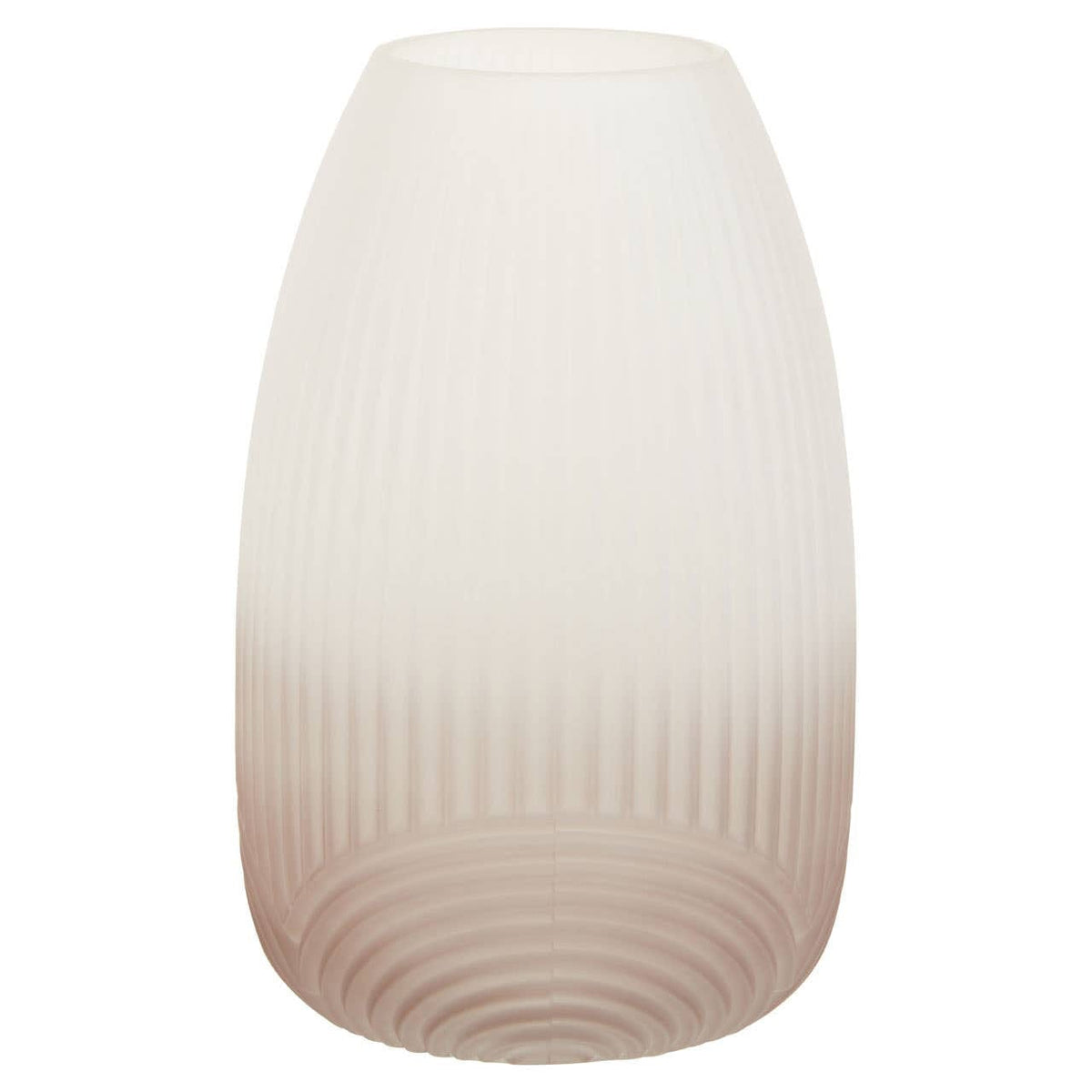 Hamilton Interiors Living Blyth Small Grey Glass Vase House of Isabella UK