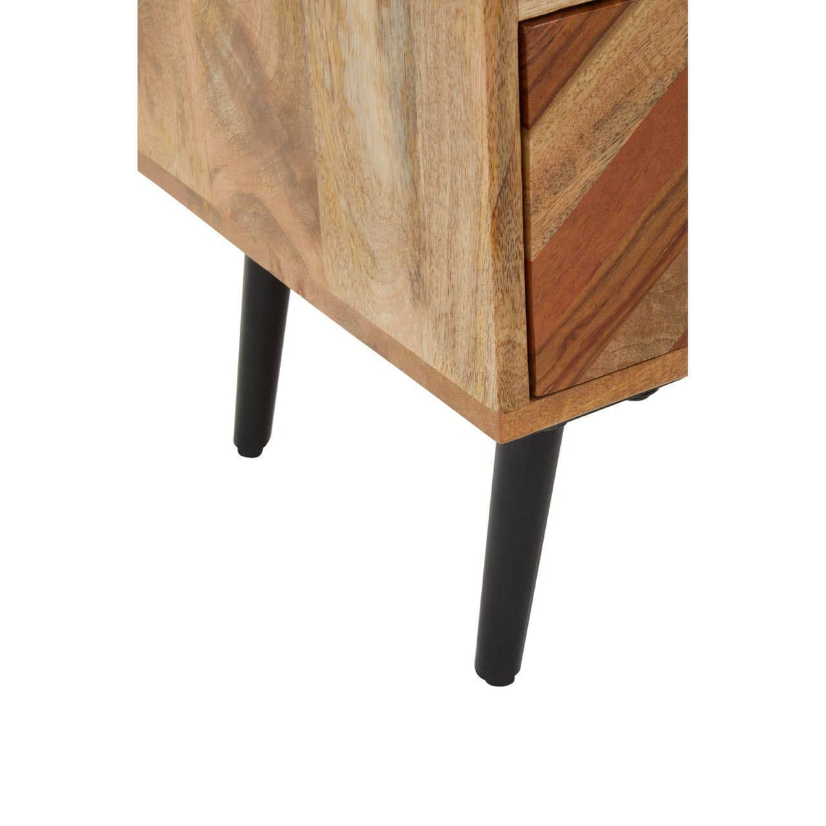 Hamilton Interiors Living Boho Five Drawer Mango Wood Chest House of Isabella UK