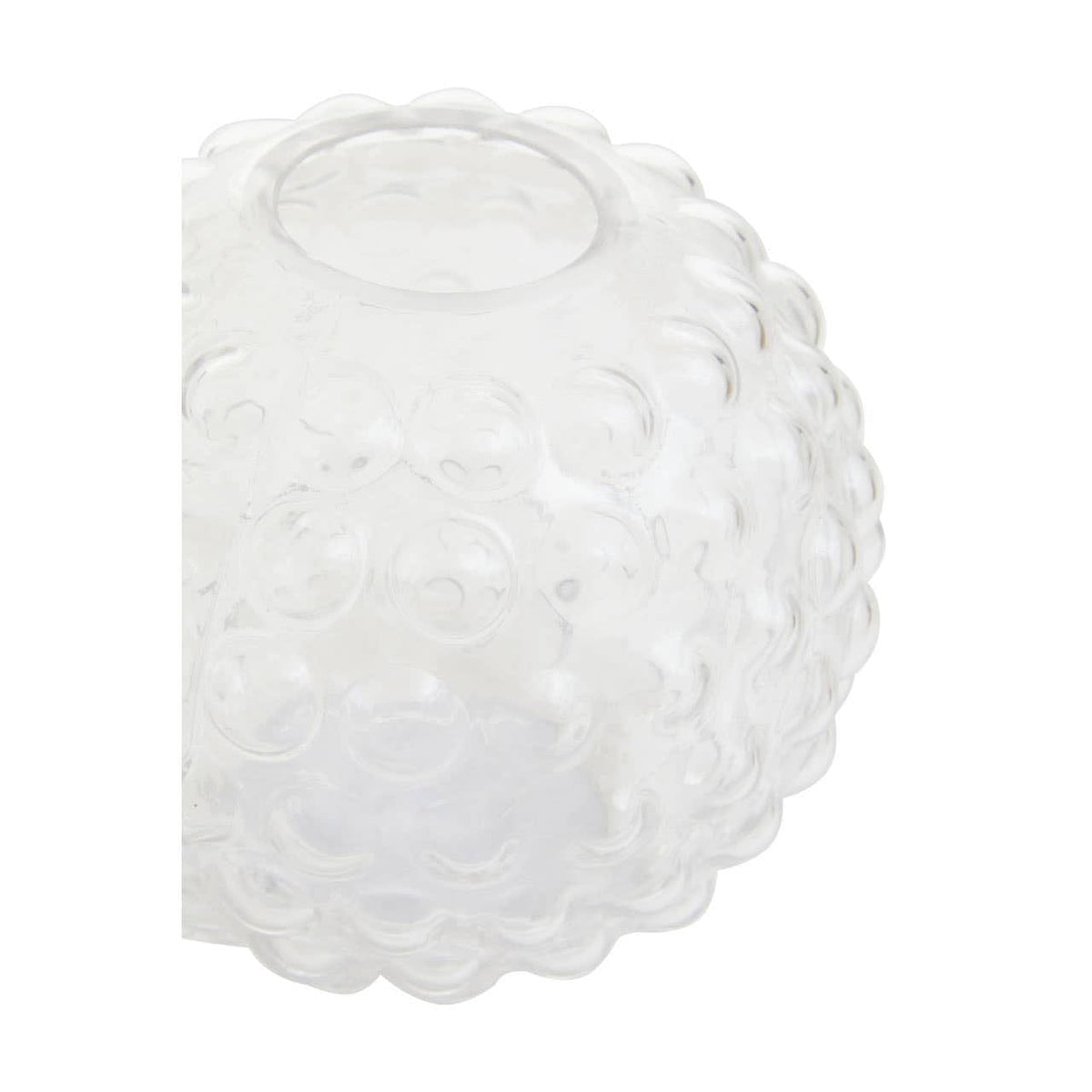 Hamilton Interiors Living Bolla Large Round Clear Glass Vase House of Isabella UK