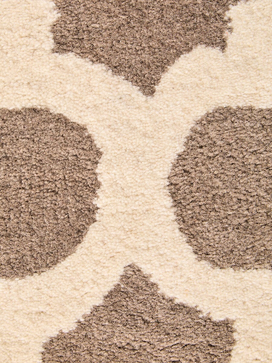 Hamilton Interiors Living Bosie Hampstead Brown and Natural Rug House of Isabella UK