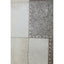 Hamilton Interiors Living Bosie Safira Small Grey Hair on Leather Patchwork Rug House of Isabella UK