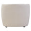 Hamilton Interiors Living Bruge Textured Cream Curved Chair House of Isabella UK