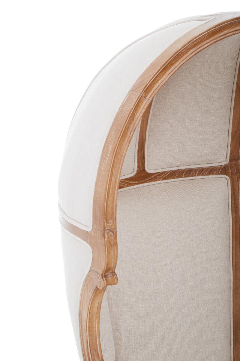 Hamilton Interiors Living Cabra Cream Dome Chair House of Isabella UK