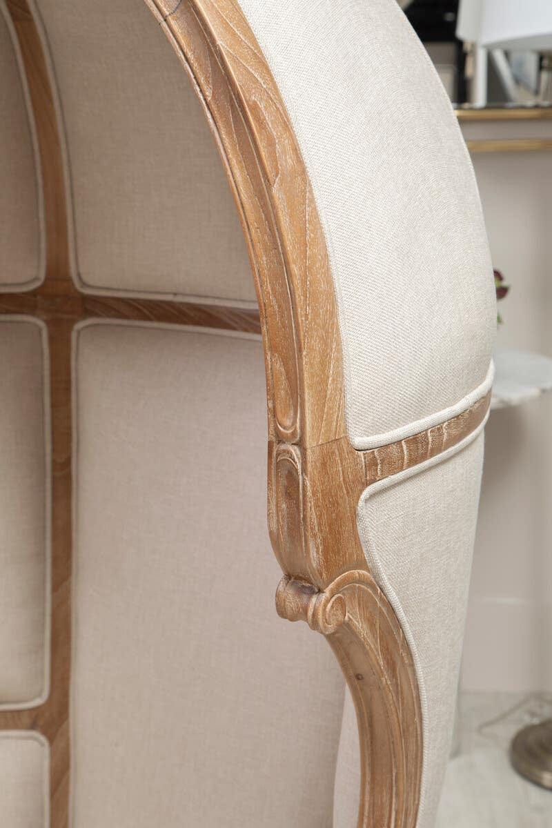 Hamilton Interiors Living Cabra Cream Dome Chair House of Isabella UK